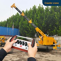 Mando hidráulico , válvula direccional de 4 palancas, kits de control remoto inteligente de radio de grúa de camión