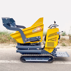 Auto-chargement Diesel hydraulique chenille petit Mini Dumper roues Mini Dumper 500kg à vendre haute qualité jardin ferme camion à benne basculante - Product Image 4
