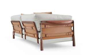 ชุดโซฟาวอลนัทหรูหราระดับไฮเอนด์สำหรับห้องนั่งเล่นดีไซน์คลาสสิกแบบดั้งเดิมสไตล์อเมริกาเหนือ - Product Image 6