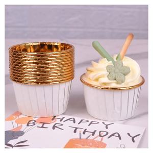 Plateau de cuisson jetable en papier Récipient de papier aluminium pour pâtisserie avec couvercle Cupcake Bakery Muffin Cup - Product Image 3