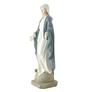 New Design Resin Statue Our Lady Of Grace Blessed Virgin Mother Mary Statue Catholic For Religious Gift