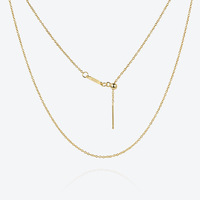 Collier Pendentif Lettre Initiale DIY en Argent Sterling 925 Plaqué Or 18K avec Zircon A-Z pour Dropshipping