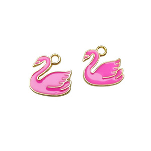 Colgante <span class=keywords><strong>de</strong></span> cisne <span class=keywords><strong>de</strong></span> aleación <span class=keywords><strong>de</strong></span> Zinc dorado clásico Multicolor <span class=keywords><strong>de</strong></span> alta calidad, estilo <span class=keywords><strong>de</strong></span> gota <span class=keywords><strong>de</strong></span> aceite para joyería <span class=keywords><strong>de</strong></span> animales para niños - Product Image 6