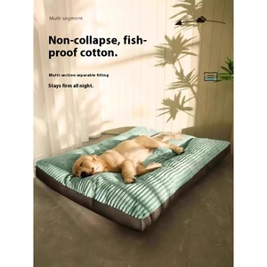 Umweltfreundliche, extra dicke Winter-Hundematte für mittelgroße und große Hunde, robustes Design, abnehmbar, waschbar, quadratische Form - Product Image 5