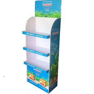 Hoàn toàn tùy chỉnh Pop siêu thị bán lẻ xách tay các tông PVC Hội Đồng Quản trị bọt sàn hiển thị đứng kệ - Product Image 3