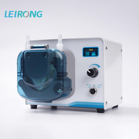 Pompe doseuse péristaltique micro haute précision LEIRONG ZP1000ST 24V avec moteur pas à pas, faible pression, pour usage en laboratoire
