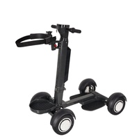 60V gros pneu planche à roulettes électrique 10.5 pouces pliable 2000W chariot de Golf à quatre roues Longboard chariot Scooter chariots de Golf en aluminium