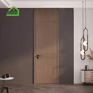 Portes intérieures modernes en bois pré-montées à transom en <span class=keywords><strong>spirale</strong></span>, finition manuelle, isolation phonique, usage commercial - Product Image 2