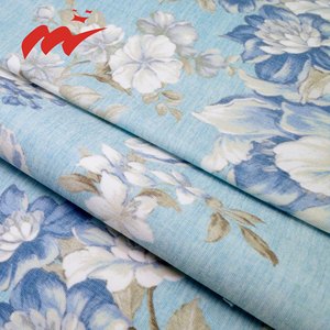 Elegante elegante 125gsm fiore peonia 4 vie tratto Plain tessuto in poliestere digitale stampato floreale tessuto per uomo donna abbigliamento - Product Image 5