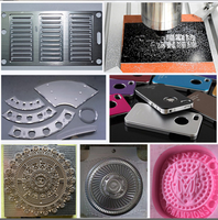 Máquina de grabado profesional de aluminio cnc, enrutador de metal, 4040, 6060
