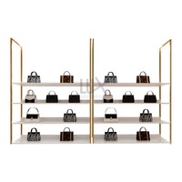 Shinlux-sac à main Boutique de luxe, présentoir de sacs à main, meuble, étagère Design de Boutique