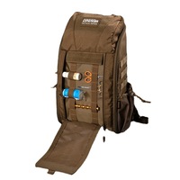 Sac à dos tactique antivol avec panneau solaire en nylon, trousse de premiers secours médicale, faible MOQ, camping 45L, vente chaude