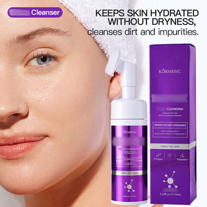 โฟมล้างหน้า KORMESIC ODM OEM 150 กรัม ขายส่ง ทำความสะอาดล้ำลึก คอลลาเจน ลดเลือนริ้วรอย กลิ่นหอม ขจัดเคราติน - Product Image 2