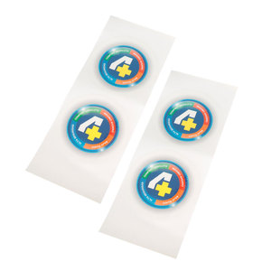 Tùy chỉnh tự dính dán logo Bopp Pet PP bền không thấm nước kỹ thuật số in nhãn dán nhãn bao bì - Product Image 1