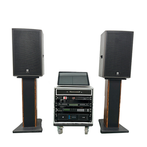 Professional TB TB-AK 12-inch Wood KTV <b>Speaker</b> System <b>With</b> Front/Rear Power <b>Amplifiers</b> and Audio Pair TB-AK Professional Audio H - Product Image 3