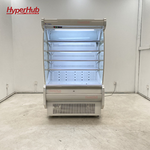 Vitrina Refrigerada con Cortina <span class=keywords><strong>de</strong></span> Aire, Luz LED, Logotipo Personalizado, Color Personalizado, Ventilador Oculto, Enfriamiento por Aire, Cortina Superior Extraíble, para Restaurante - Product Image 4
