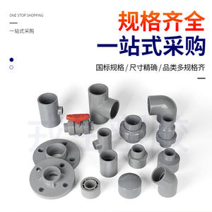 Tapón Ciego de Brida de CPVC de Instalación Rápida, Estándar Nacional DN15 DN100, Cubierta de Brida para Tubería de PVC - Product Image 3