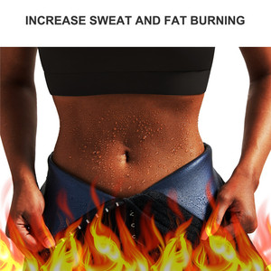 HEXIN Logo personalizzato ganci regolabili addome Trimmer pantaloni Neoprene brucia grassi Sauna vita Trainer <span class=keywords><strong>corsetto</strong></span> Leggings - Product Image 5