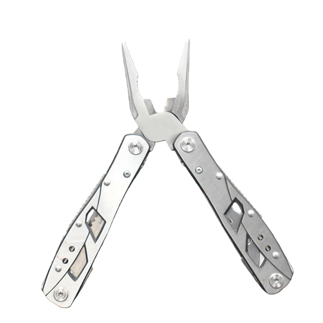 Hot Sale Customized 13-IN-1 Stainless Steel Hiking Pocket Multitool Knife for Outdoor Activities