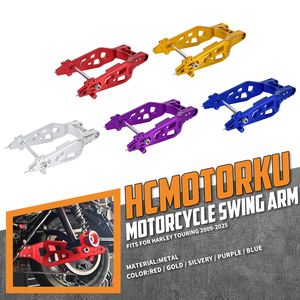 Forcella Anteriore e Posteriore per Moto, Supporto Forcellone per Harley Touring Road <span class=keywords><strong>King</strong></span> Street Electra Road Glide 2009-2025 - Product Image 2