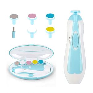 Coupe-ongles électrique pour bébé avec lumière - Kit de coupe-ongles sûr pour les ongles des orteils et des doigts des nouveau-nés, nourrissons, tout-petits et enfants - Product Image 1