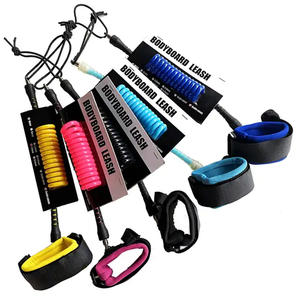 Laisse de bras de cordon enroulé de <span class=keywords><strong>bodyboard</strong></span> durable Sup Paddle Board Planche de surf Laisse de biceps de <span class=keywords><strong>bodyboard</strong></span> noire avec prise Laisse de <span class=keywords><strong>bodyboard</strong></span> - Product Image 4