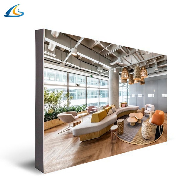 Custom Soft Film Fabric Light Box Frameless Seg Light Box Poster Backdrop Display Led Advertising Light Box