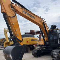 Excavatrice Hyundai R220LC d'occasion, 22 tonnes, excavatrice hydraulique sur chenilles, équipement de construction à vendre