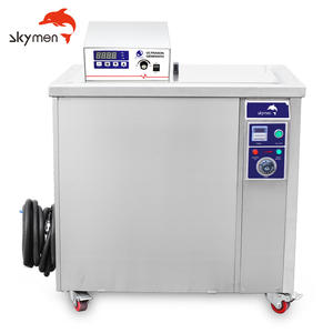 Skymen OEM ODM 전기 산업 초음파 세척 장비 135L 단일 탱크 초음파 목욕 청소기 자동차 엔진 블록 용 - Product Image 3