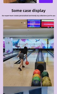 Équipement de piste de bowling intérieure numérique pour centre de divertissement sportif tendance, interactif pour adultes et enfants, commercial et de grande envergure - Product Image 6