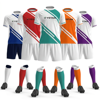 Ensemble de football sublimé professionnel OEM pour l'entraînement et les matchs avec impression personnalisée du logo du club et du numéro du joueur