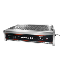 Barbecue Grill électrique, w, avec interrupteur d'air, machine pour BBQ Grill de Table, haute puissance