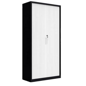 ארון אחסון פלדה ארון מתכת שני רולר דלת משרד הגשת ארון מתגלגל הדלת משרד ארון מתגלגל מפתח מנעול - Product Image 4