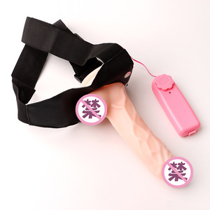 Sangle de <span class=keywords><strong>couleur</strong></span> <span class=keywords><strong>chair</strong></span> sur gode vêtements pour femmes pantalons solides porter des pantalons en cuir lesbiennes portent un pénis - Product Image 3
