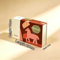Boîte en forme de livre magnétique avec logo personnalisé, emballage en carton rigide, papier solide, estampage à chaud, boîtes cadeaux pour bonbons, chocolats