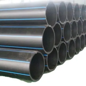 High Density HDPE PE100 Large Diameter Polyethylene Pipe for water supply