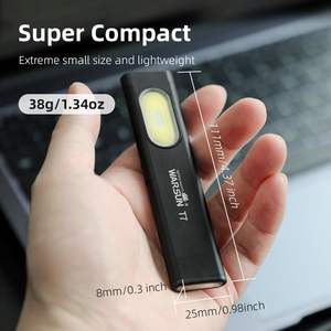 WARSUN T7 Super potente torcia tattica tattica di emergenza batteria USB ricaricabile in alluminio luce da lavoro - Product Image 5