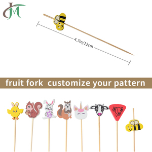 Nhựa Dùng Một Lần Tình Yêu Xiên Cấp Thực Phẩm Trái Cây Trang Trí Bánh Tre Chọn Cocktail Sticks Bead Xiên - Product Image 5