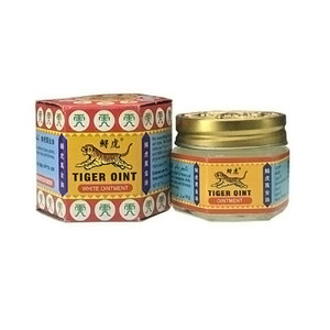 Gros <span class=keywords><strong>Baume</strong></span> <span class=keywords><strong>du</strong></span> <span class=keywords><strong>Tigre</strong></span> Naturel à Base de Plantes, Crème Rafraîchissante Rouge et Blanche 19g pour Soulagement des Douleurs Musculaires avec Huile de Menthe Poivrée - Product Image 5