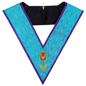Vêtements d'église unisexes pour adultes Collier d'officier maçonnique du rite Memphis Misraim - Product Image 1