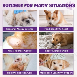 Alivio para la Picazón en Perros - Probióticos, Aceite de Pescado Omega 3 - Alergias Estacionales - Suplemento para la Salud Inmunológica - Masticables para el Alivio de Alergias en Perros - Product Image 4