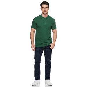 Chemises pour hommes 100 % coton personnalisées, haute qualité, respirantes, en jersey d'été doux, décontractées, avec poche, anti-plis, imprimé numérique - Product Image 1