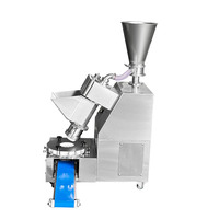 Machine automatique à moteur pour la fabrication de pains farcis en acier inoxydable, pour Baozi et Momo, capacité de production de 50 pièces/minute