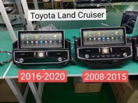 Toyota Land Cruiser LC200 LC300 2008-2015 için Gerllish 12.3" Android Araç Teйbi, Kablosuz CarPlay DSP GPS Araç Stereo