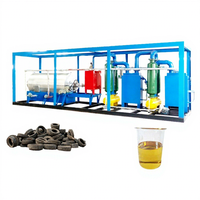 Usine de pyrolyse et de distillation de déchets plastiques en diesel de type batch pour la protection de l'environnement