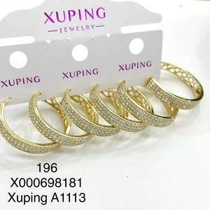 <span class=keywords><strong>Joyas</strong></span> Xuping De Lujo, Aretes De Flores A La Moda Pequeños Y Bonitos, De Gran Venta, Chapados En Oro De 14K <span class=keywords><strong>Para</strong></span> <span class=keywords><strong>Mujer</strong></span> - Product Image 2