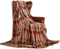 ממוחזר חומר פלנל שמיכת פלאפי עבור מיטת כיסא למבוגרים שמיכות מפואר בית מותאם אישית פלנל שמיכה