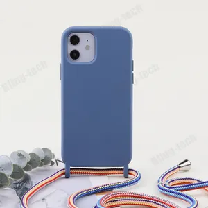 Amazon sıcak satış modüler crossbody telefon kılıfı sling ile polyester halat ayrılabilir özelleştirilebilir tasarım iphone 13 pro max