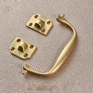 Yeni tasarım sağlam dayanıklı antik katı pirinç dolap kolları bronz <span class=keywords><strong>Vintage</strong></span> şarap çekmece ahşap sandık topuzlar çeker - Product Image 3