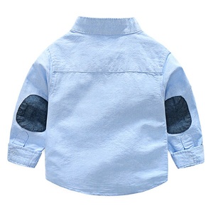 Chemises pour enfants à manches longues, brodées de dessins animés, couleur unie, motif camion, tie-dye, vente en gros en ligne - Product Image 4